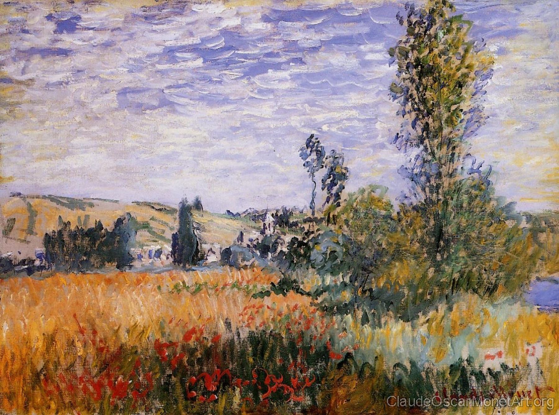 Landscape at Vetheuil